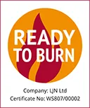ready to burn logo